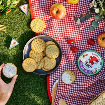 The Laughing Cow Plant-Based Cheese Spread - Garlic & Herb, 8ct