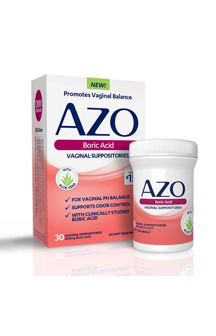 Azo Boric Acid Vaginal Suppositories; image 5 of 6