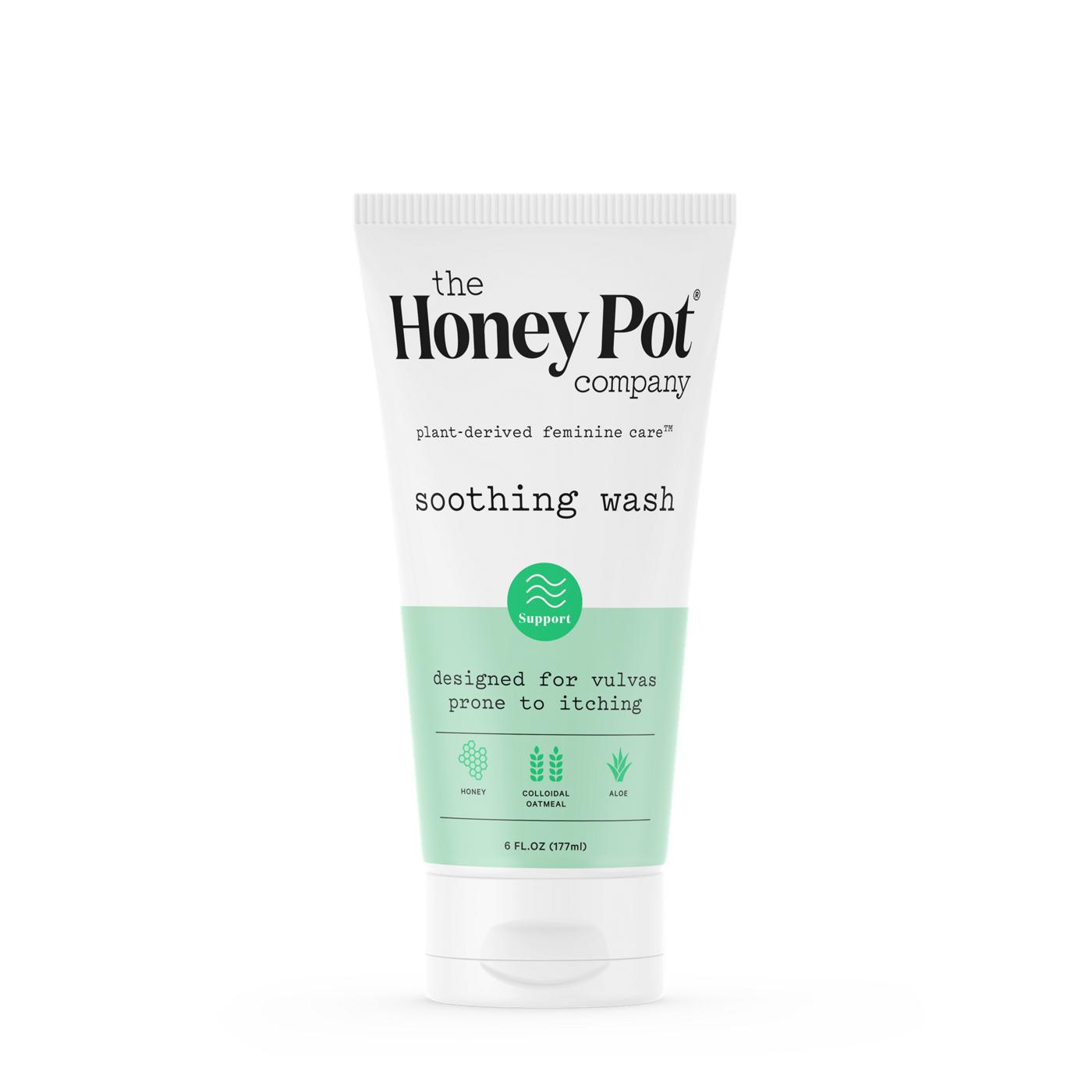 The Honey Pot Intimate Wash - Soothing with Colloidal Oatmeal; image 1 of 3