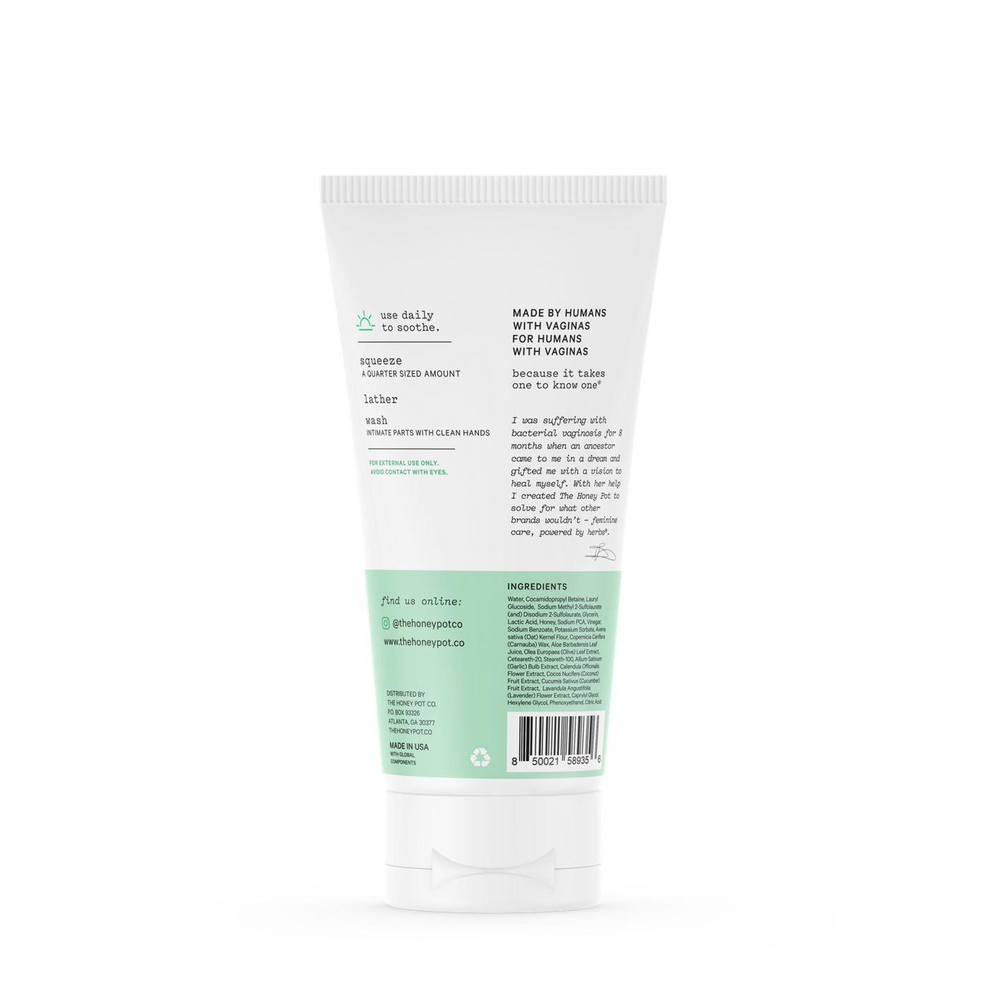 The Honey Pot Intimate Wash - Soothing with Colloidal Oatmeal; image 2 of 3