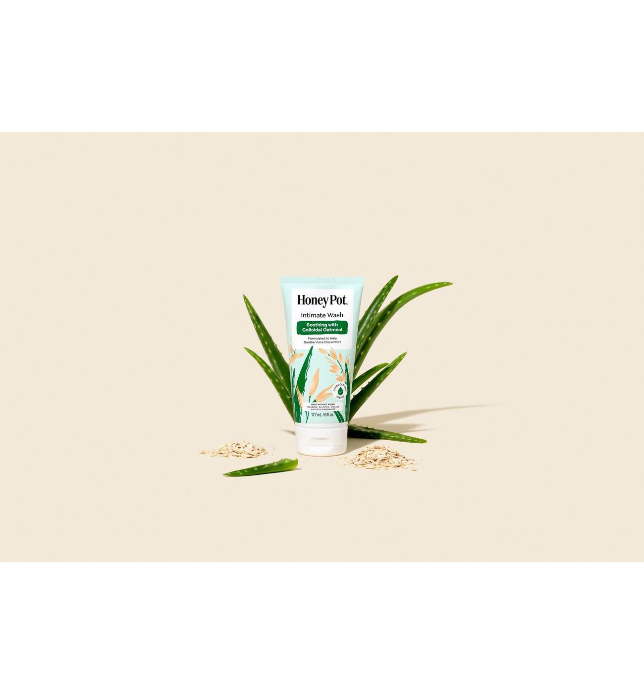 The Honey Pot Intimate Wash - Soothing with Colloidal Oatmeal; image 3 of 3