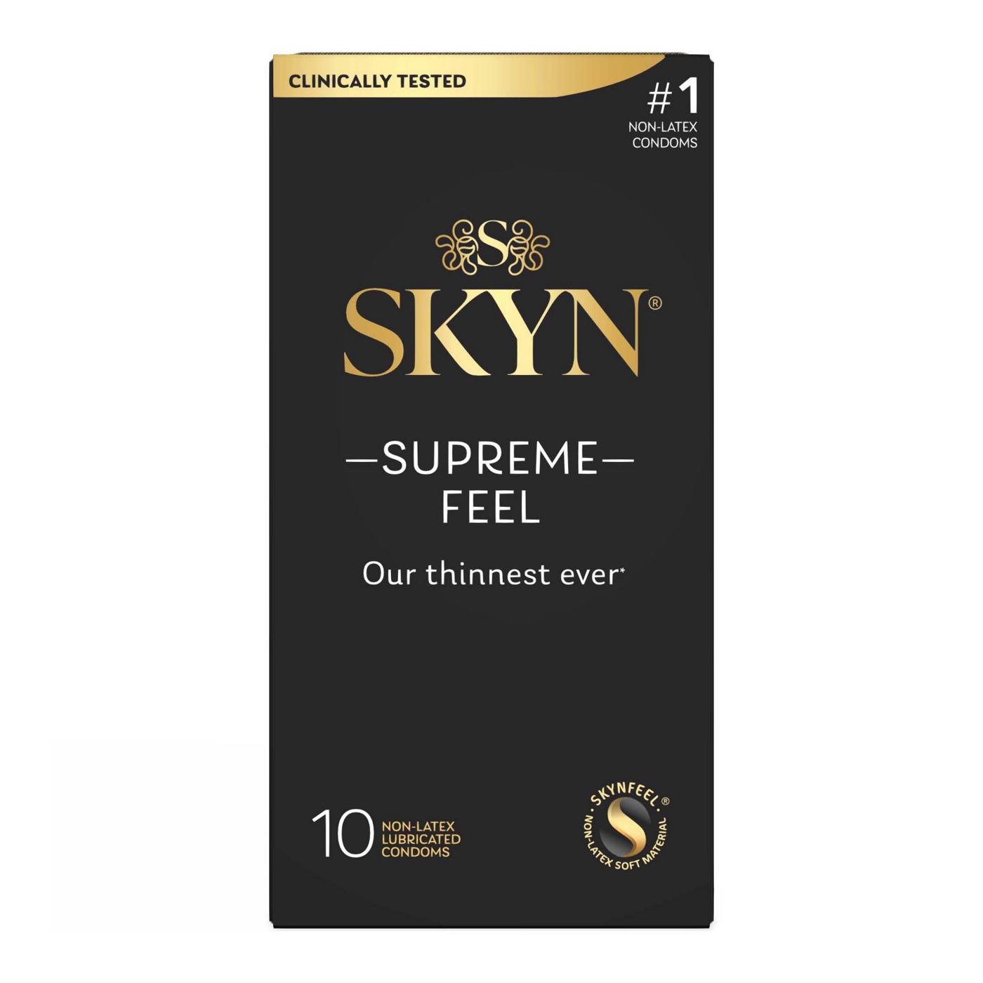 SKYN Supreme Feel Condoms; image 1 of 2