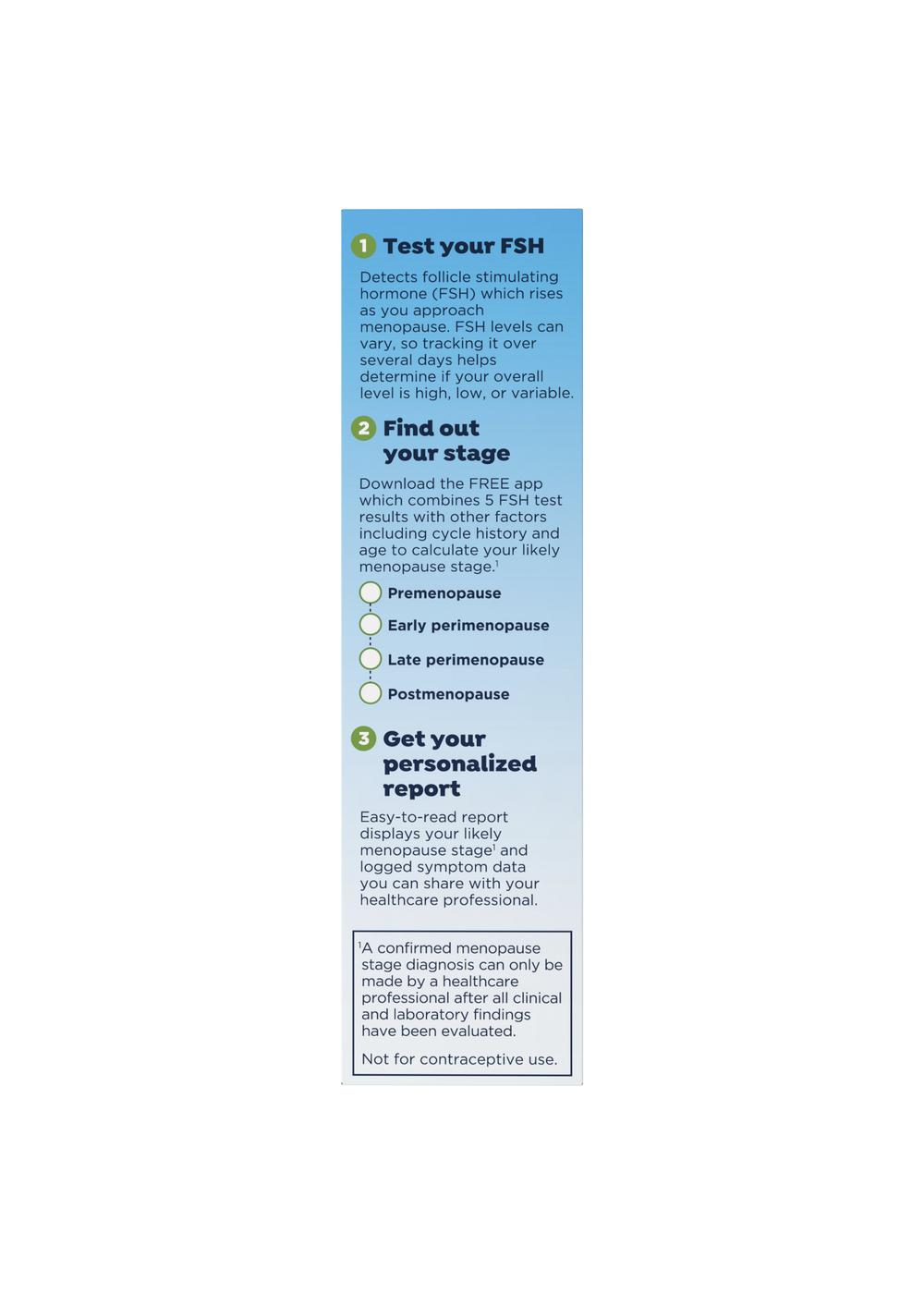 Clearblue Menopause Stage Indicator; image 2 of 4