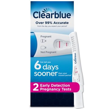 Clearblue Early Detection Pregnancy Test, 2 ct