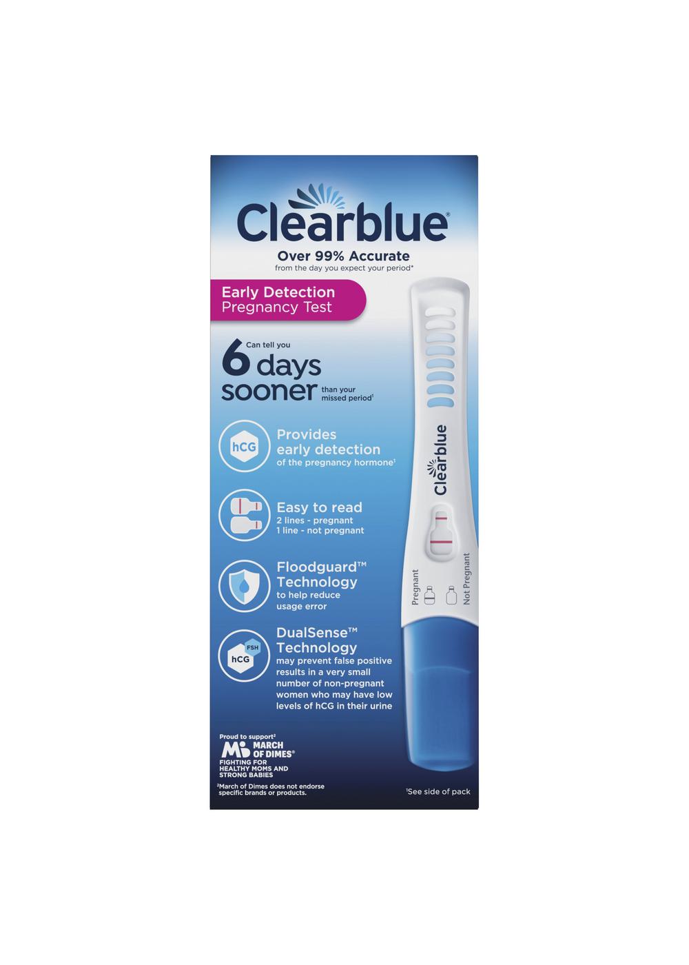 Clearblue Early Detection Pregnancy Test; image 4 of 4