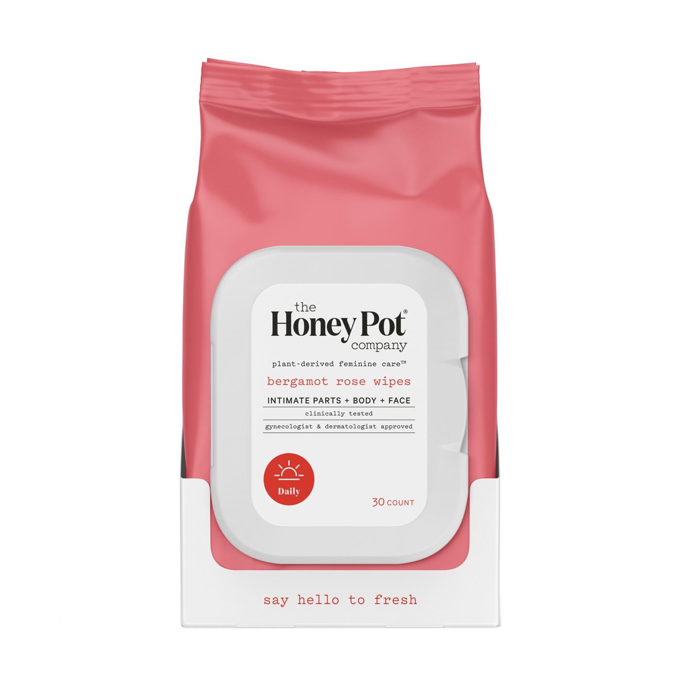 The Honey Pot Wipes - Bergamot Rose; image 1 of 4