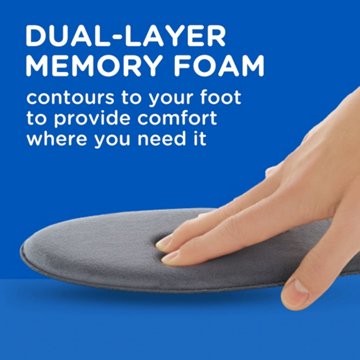 Dr. Scholl's Cushy Comfort Memory Foam Insoles - Men's Size 7-13, 1 pair
