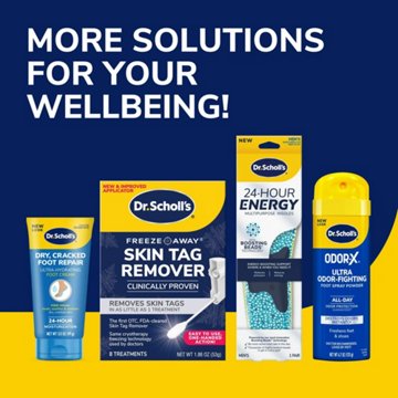 Dr. Scholl's Cushy Comfort Memory Foam Insoles - Men's Size 7-13, 1 pair