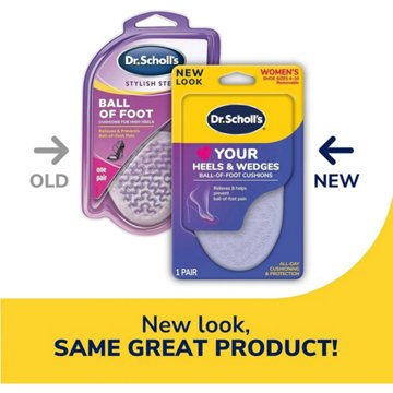 Dr. Scholl's Love Your Heels & Wedges Ball-of-Foot Cushions - Women's Size 6-10, 1 pair