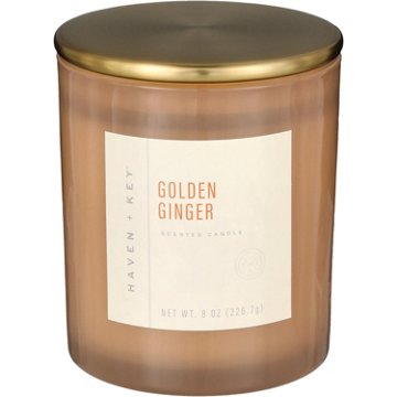Haven + Key Golden Ginger Scented Candle, 8 oz