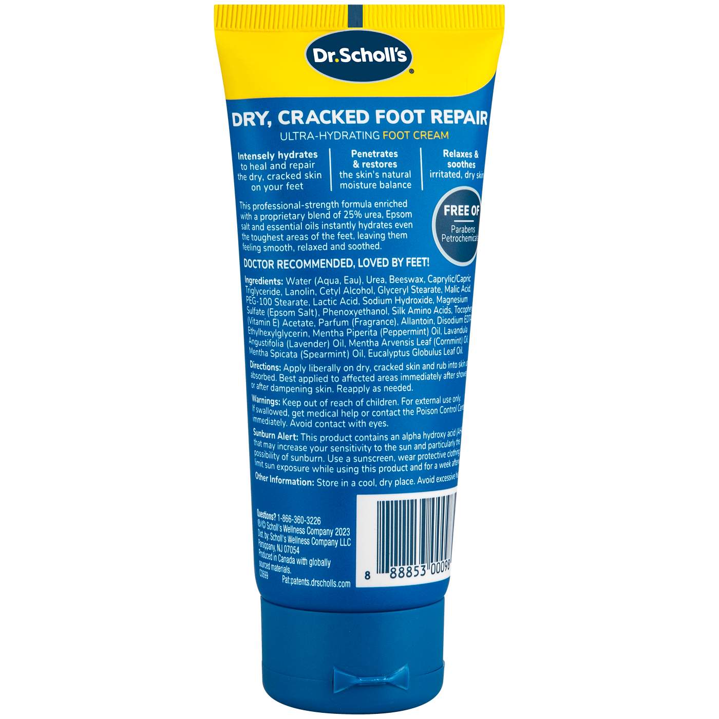 Dr. Scholl's Dry Cracked Foot Repair Foot Cream; image 2 of 2