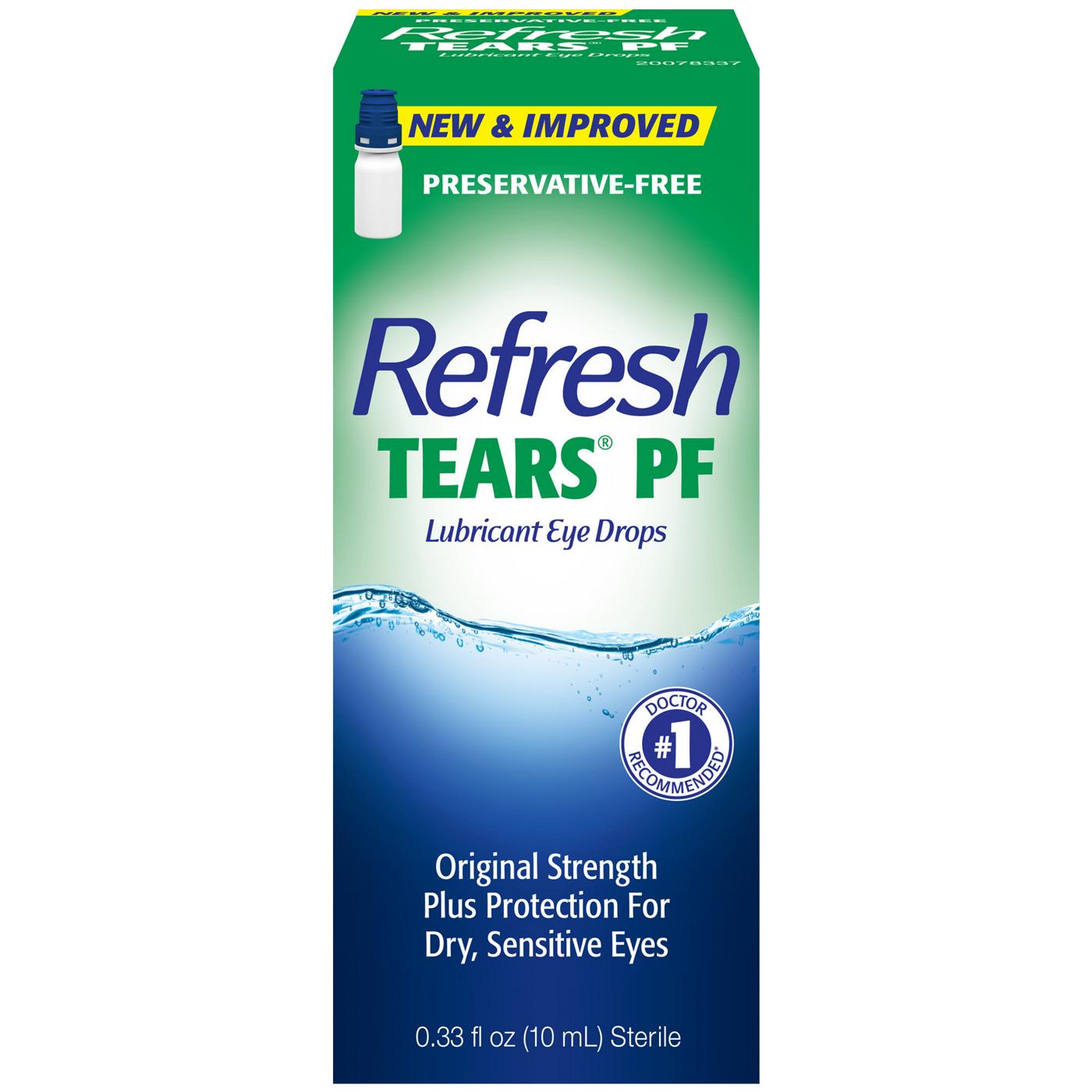 Refresh Tears PF Lubricant Eye Drops; image 1 of 6