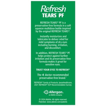 Refresh Tears PF Lubricant Eye Drops