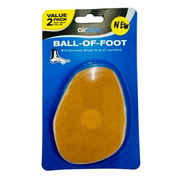 Airplus Ball Of Foot Foam, 2 ct