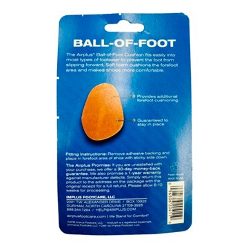 Airplus Ball Of Foot Foam, 2 ct