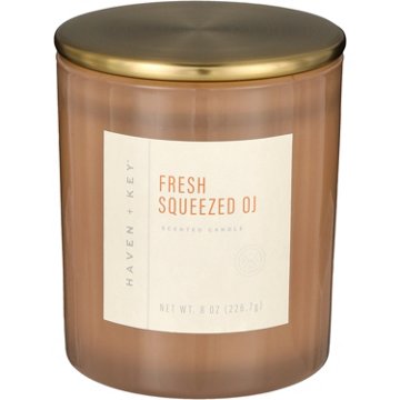 Haven + Key Fresh Squeezed OJ Scented Candle, 8 oz