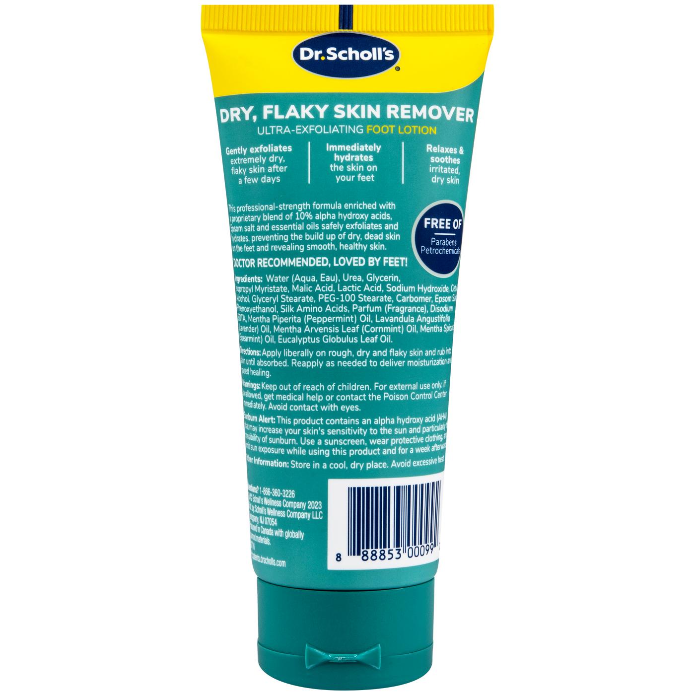 Dr. Scholl's Dry Flaky Skin Remover Foot Lotion; image 2 of 2