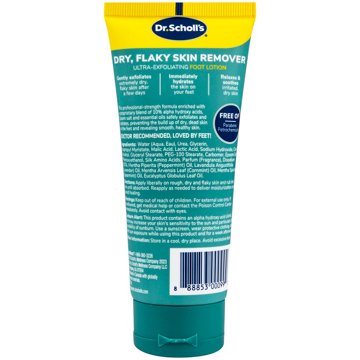 Dr. Scholl's Dry Flaky Skin Remover Foot Lotion, 3.5 oz
