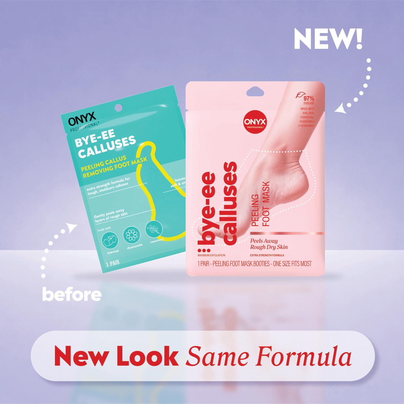 Onyx Professional Bye-EE Calluses Foot Mask; image 5 of 9