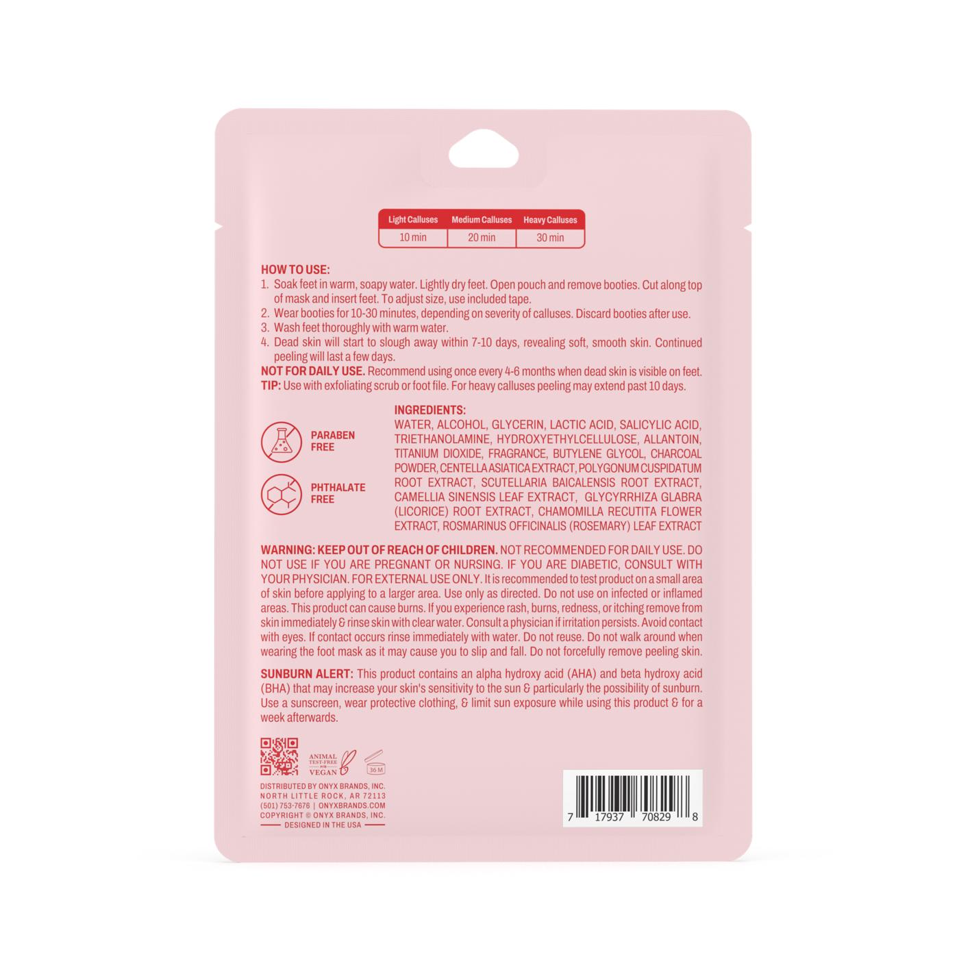 Onyx Professional Bye-EE Calluses Foot Mask; image 6 of 9