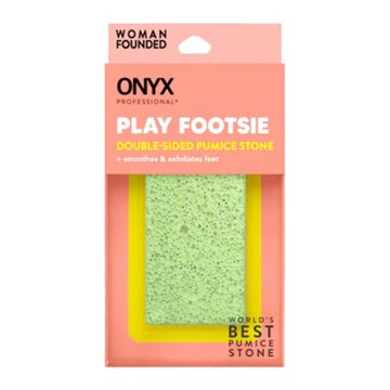Onyx Professional Play Footsie Siliglass Pumice Stone