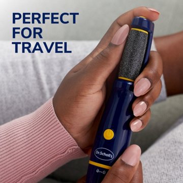 Dr. Scholl's Callus Remover Electronic Foot File, Electric Hard Skin Removal for feet