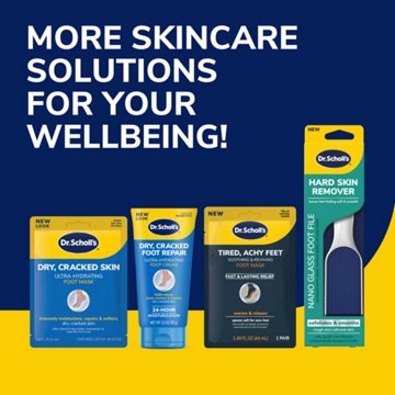 Dr. Scholl's Callus Remover Electronic Foot File, Electric Hard Skin Removal for feet