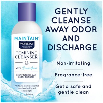 Monistat Maintain Feminine Cleanser - Fragrance Free, 10 oz