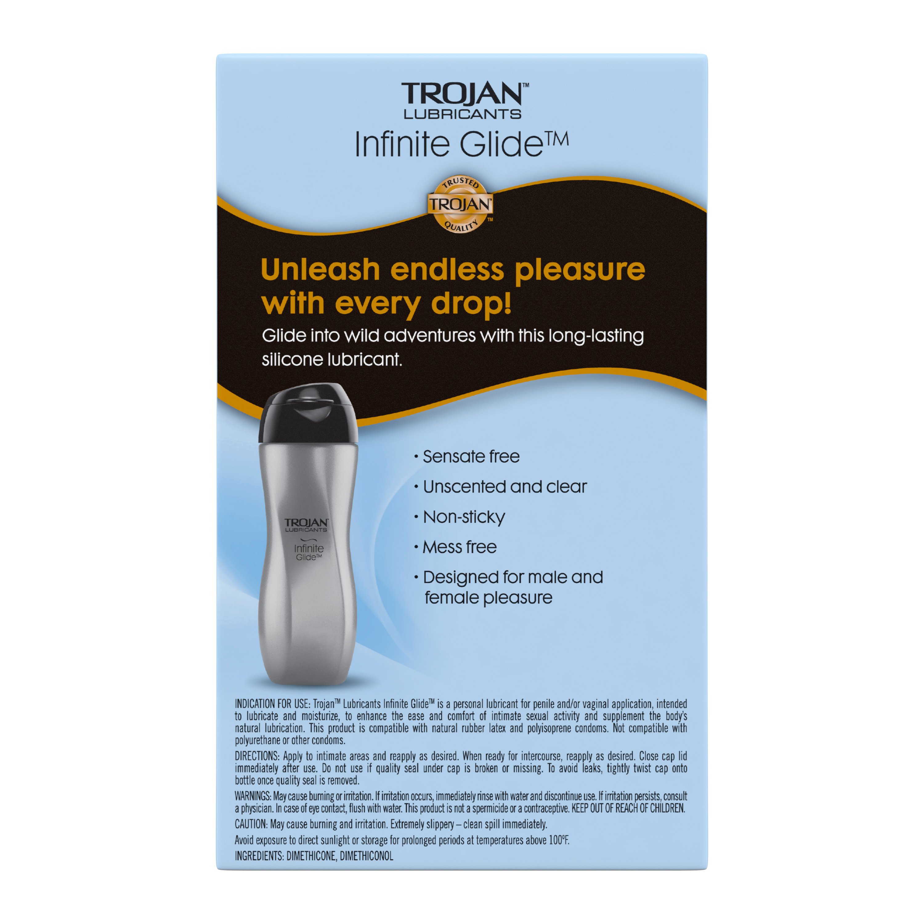 what are trojan lubricants Trojan Water Based Lubricant - Arouses & Intensifies main image 1