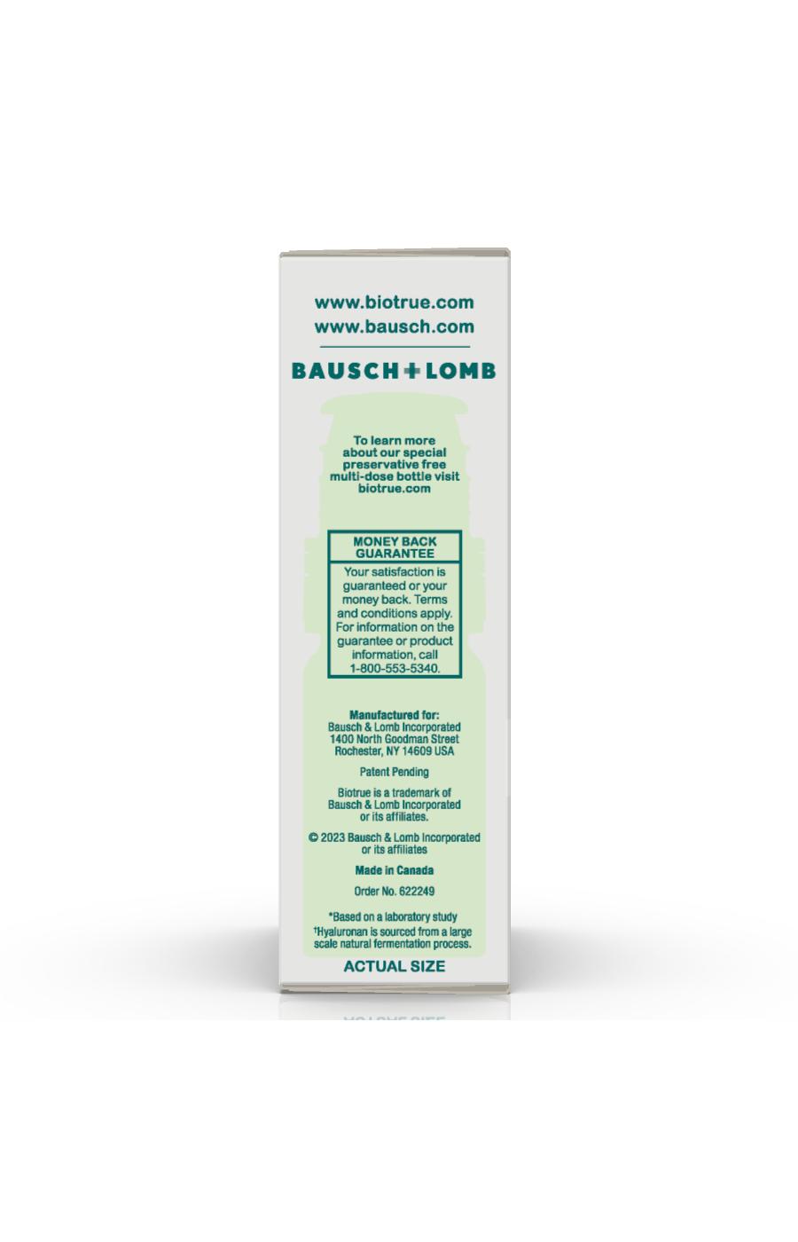 Bausch & Lomb Biotrue Contact Lens Rehydrating Drops; image 5 of 9