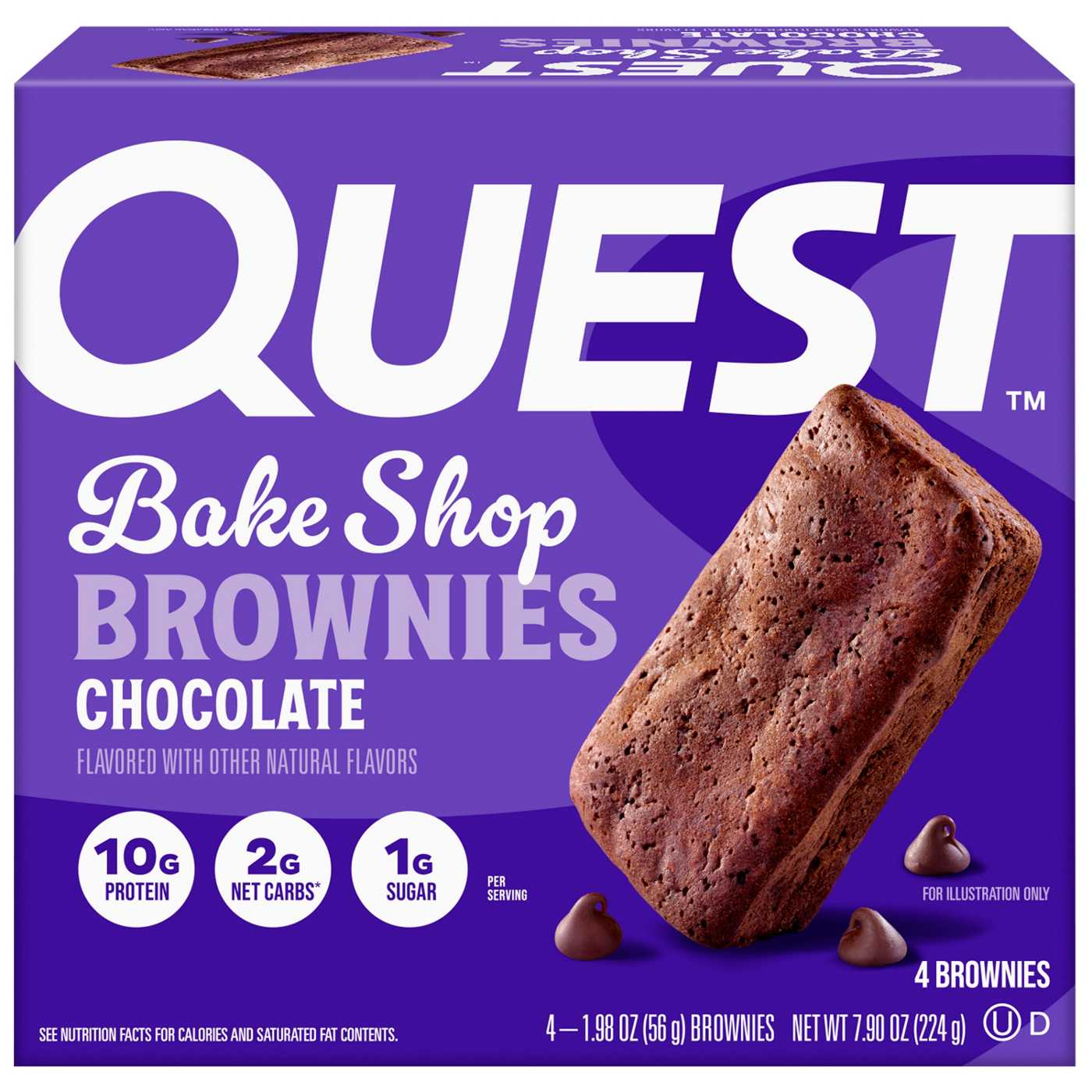 Quest Bake Shop Brownies Chocolate; image 1 of 2