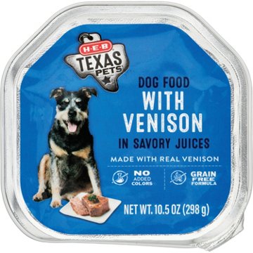 H-E-B Texas Pets Dog Food Venison