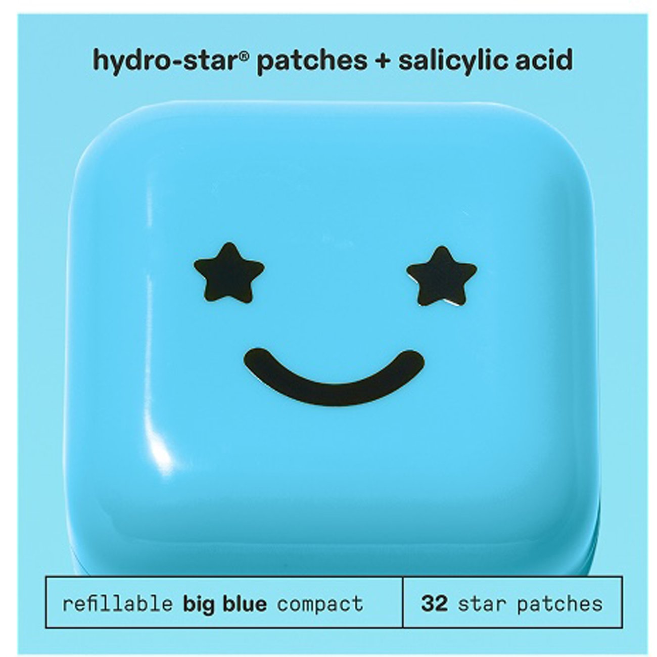 Starface Hydro-Star Salicylic Acid Patches + Refillable Big Blue