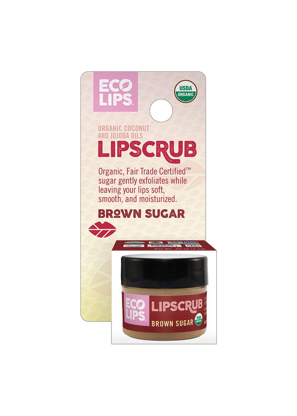 Eco Lips Organic Lipscrub - Brown Sugar; image 1 of 3