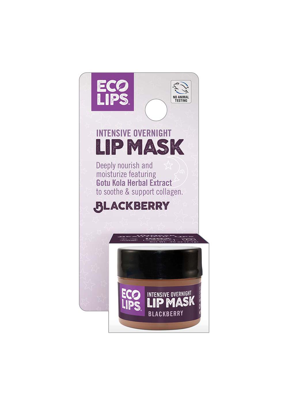 Eco Lips Intensive Overnight Lip Mask - Blackberry; image 1 of 3