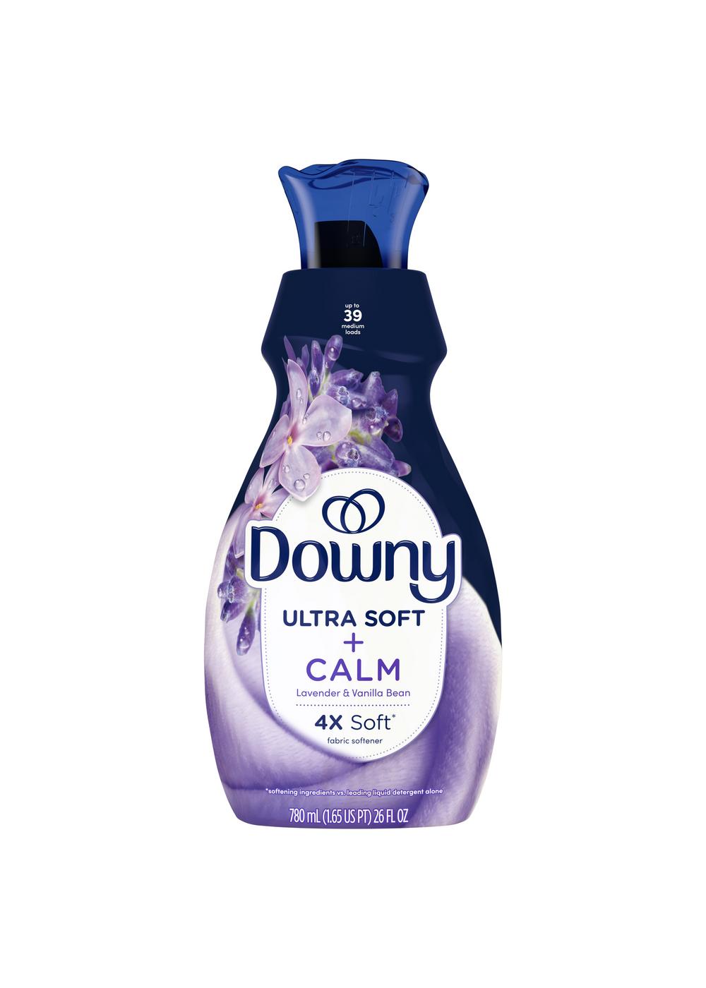 Downy Ultra Soft + Calm Fabric Softener - Lavender and Vanilla Bean; image 1 of 2