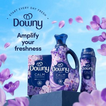Downy Ultra Soft + Calm Fabric Softener - Lavender and Vanilla Bean, 26 oz