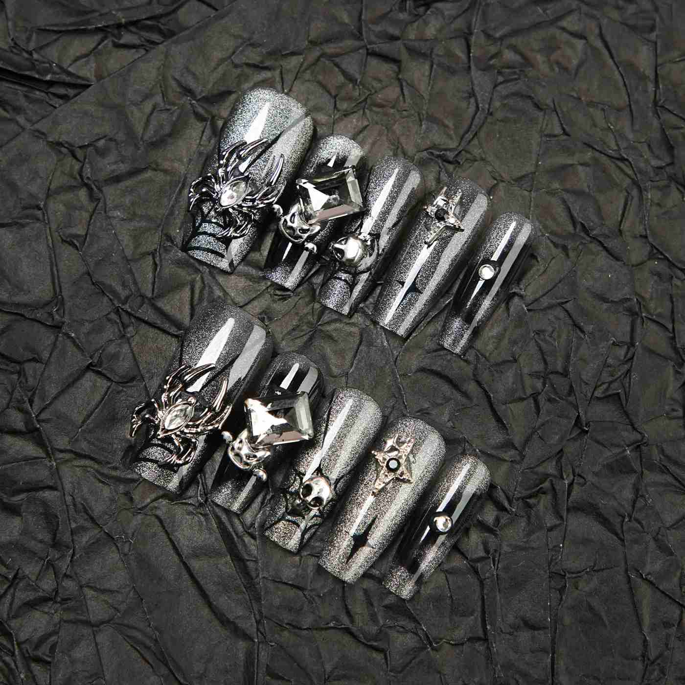 Vivid Tella Nails - Goth ; image 5 of 7