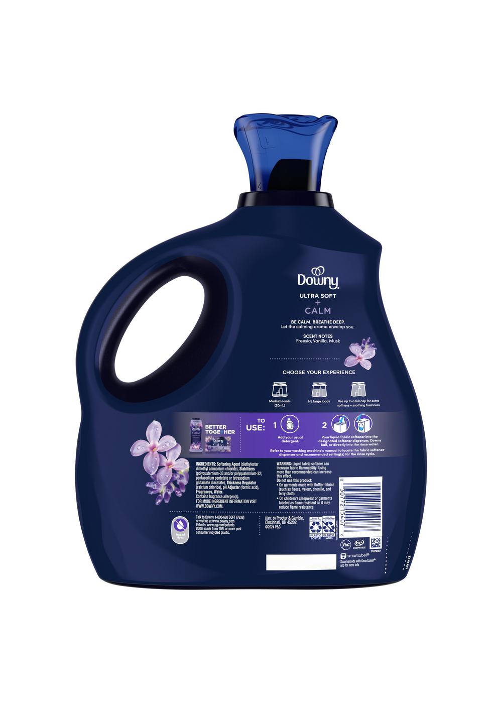 Downy Ultra Soft + Calm Fabric Softener - Lavender & Vanilla Bean; image 2 of 2