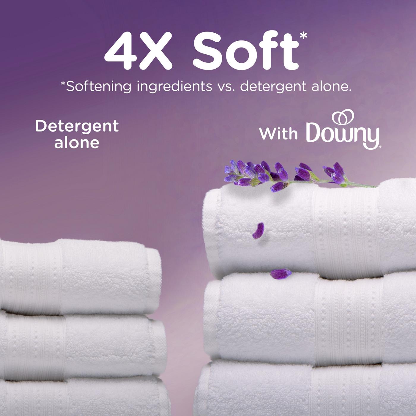 Downy Ultra Soft Plus Fresh Fabric Softener Liquid, 83 Loads, Calm Lavender & Vanilla Bean Scent; image 10 of 10