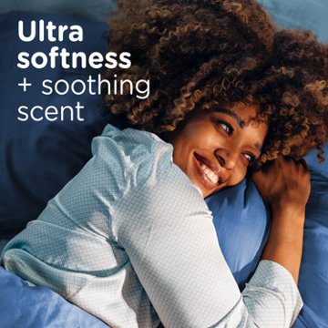 Downy Ultra Soft Plus Fresh Fabric Softener Liquid, 56 Loads, Balance Crisp Rain & Blue Eucalyptus Scent, 56 oz