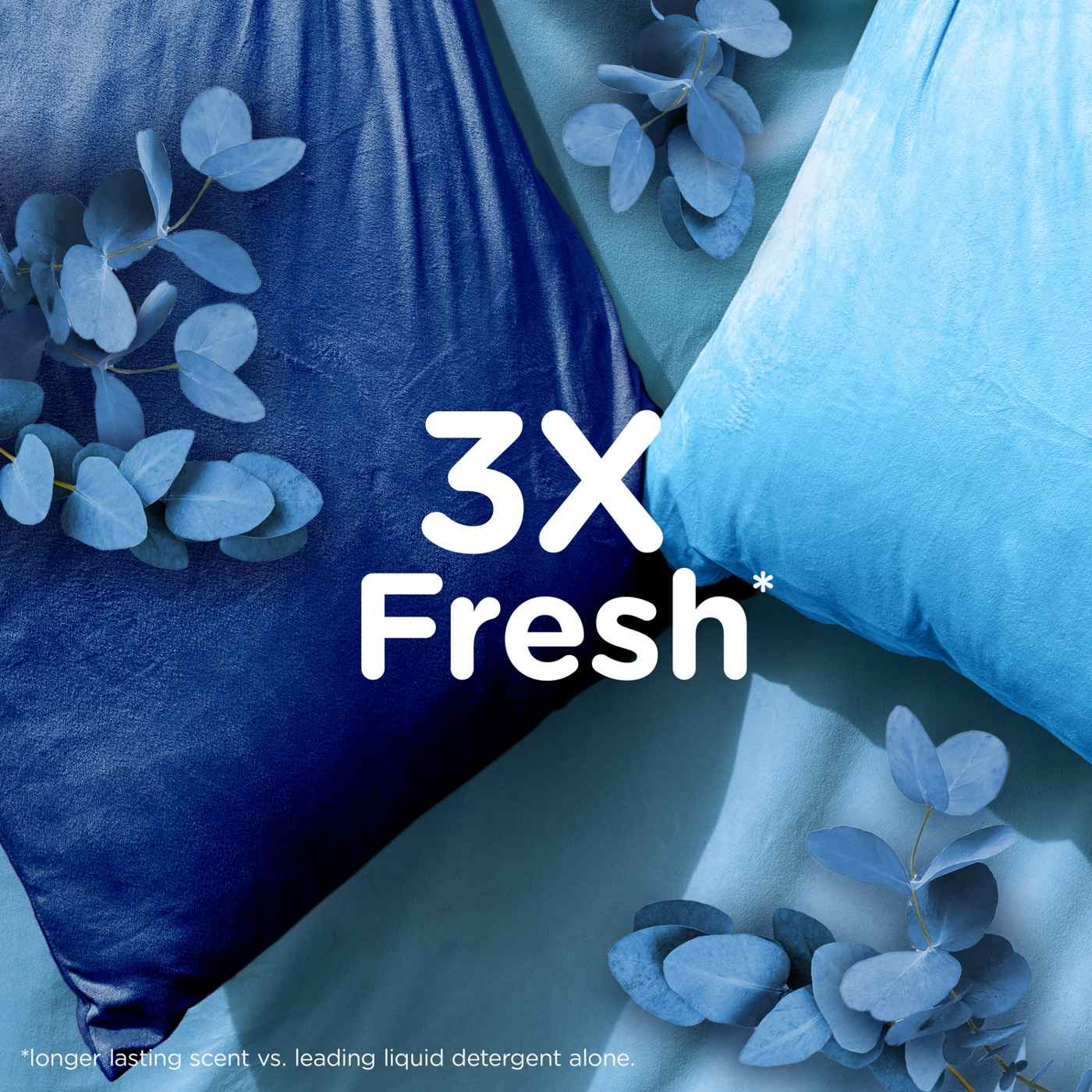 Downy Ultra Soft Plus Fresh Fabric Softener Liquid, 56 Loads, Balance Crisp Rain & Blue Eucalyptus Scent; image 4 of 10