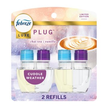 Febreze Odor-Fighting Fade Defy PLUG Air Freshener Oil Refill - Cuddle Weather Oil Refill