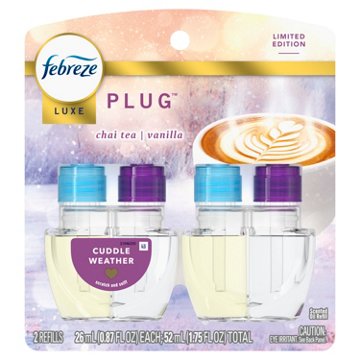 Febreze Odor-Fighting Fade Defy PLUG Air Freshener Oil Refill - Cuddle Weather Oil Refill