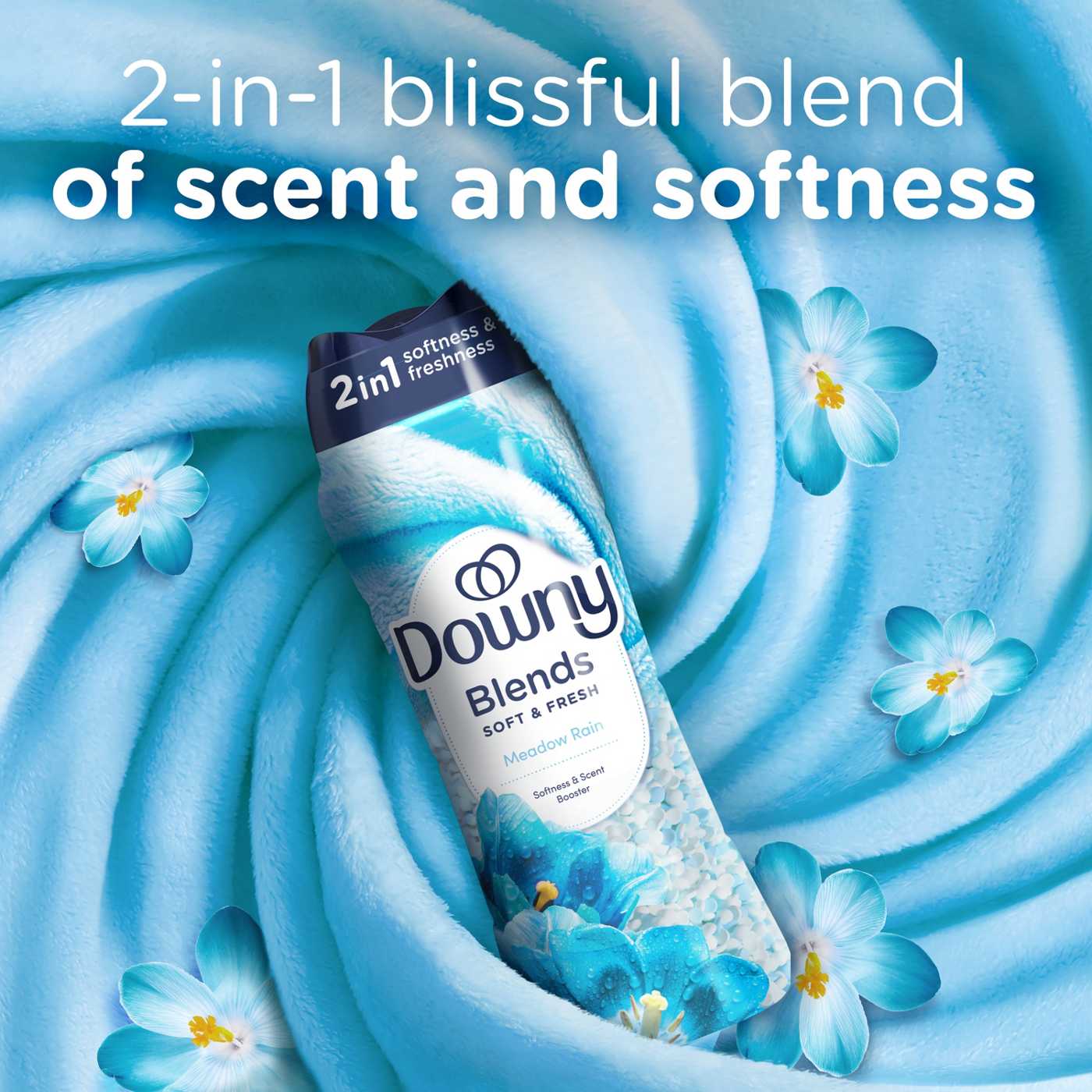 Downy Blends In-Wash Laundry Scent Booster Beads, Meadow Rain Scent; image 6 of 9