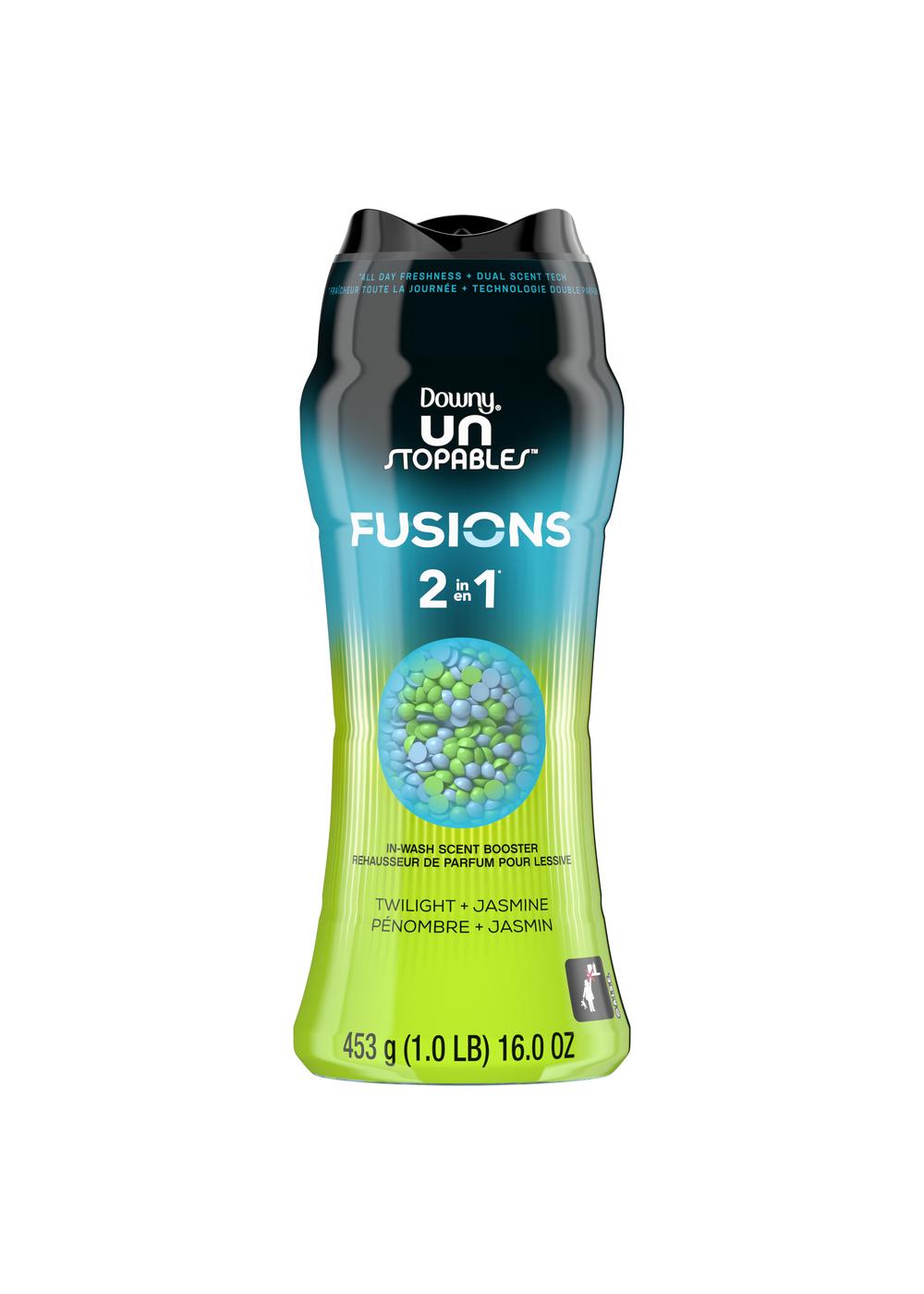 Downy Unstopables Fusions 2 in 1 In-Wash Scent Booster Beads - Twilight + Jasmine; image 1 of 2