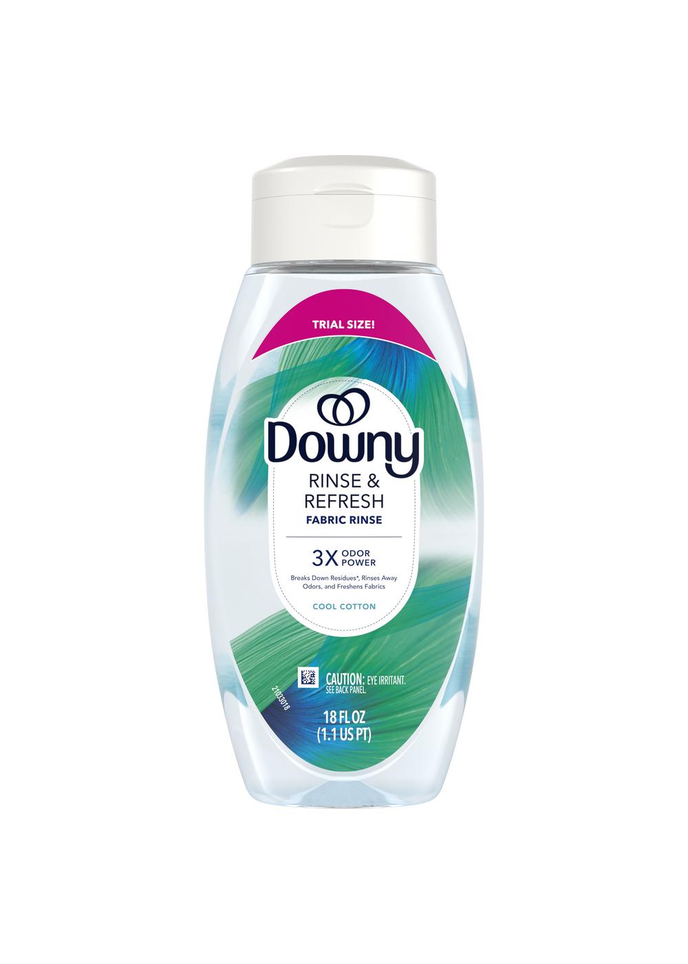 Downy Trial Size Rinse & Refresh Fabric Rinse - Cool Cotton; image 1 of 2