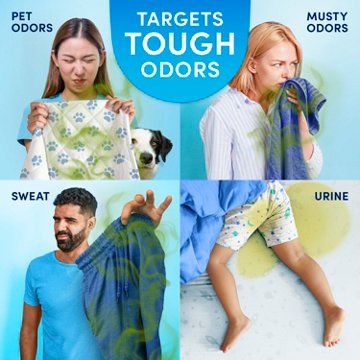 Downy Rinse Laundry Odor Remover & Fabric Softener - Cool Cotton Scent, 16 oz