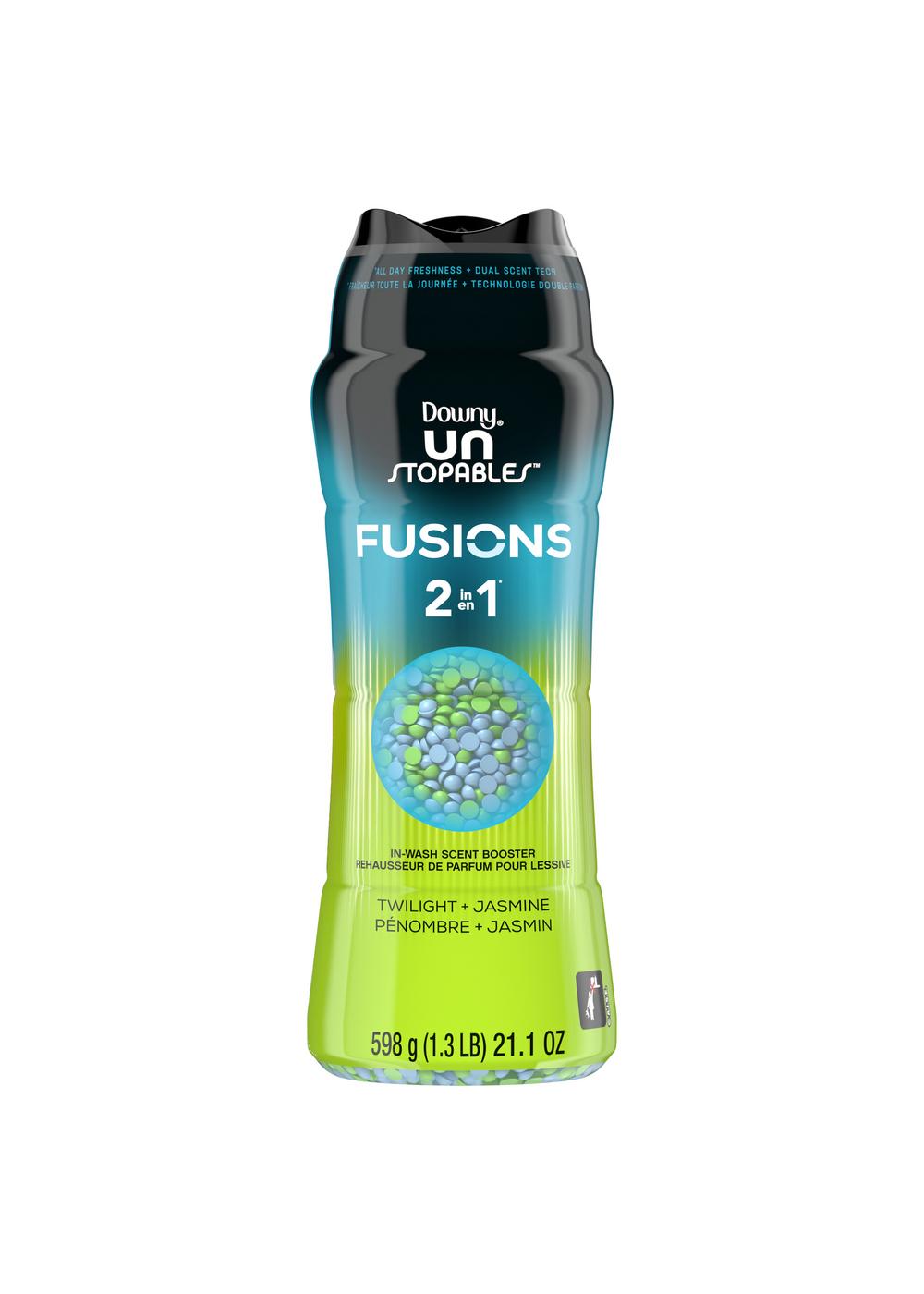 Downy Unstopables Fusions Scent Duos Laundry Scent Booster Beads, Twilight & Jasmine Scent; image 1 of 7