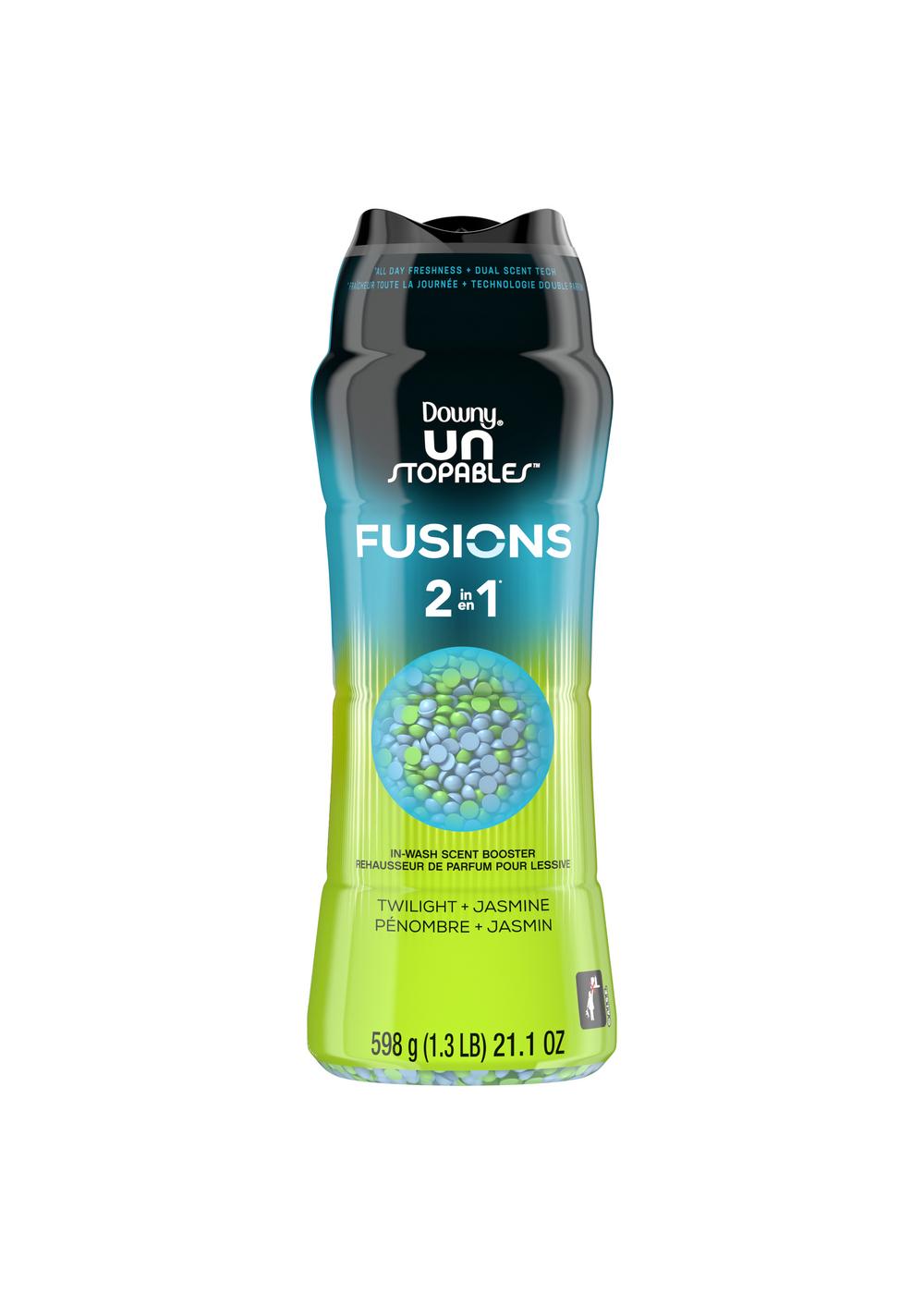 Downy Unstopables Fusions 2 in 1 In-Wash Scent Booster Beads - Twilight + Jasmine; image 1 of 3